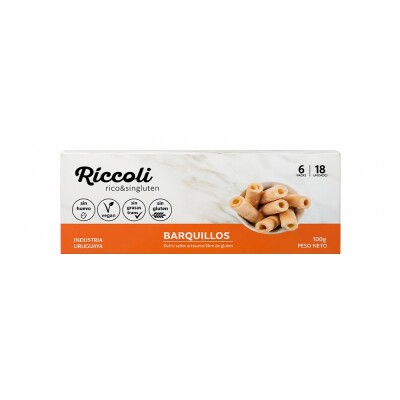 Barquillos Sin Gluten Riccoli 100g Barquillos Ricca S/g 100g