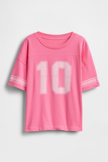 Remera Gráfico Niña May Pink