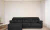 Sofá Albany - 3 cuerpos Negro - Chaise Derecho