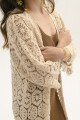 SACON CROCHET BEIGE