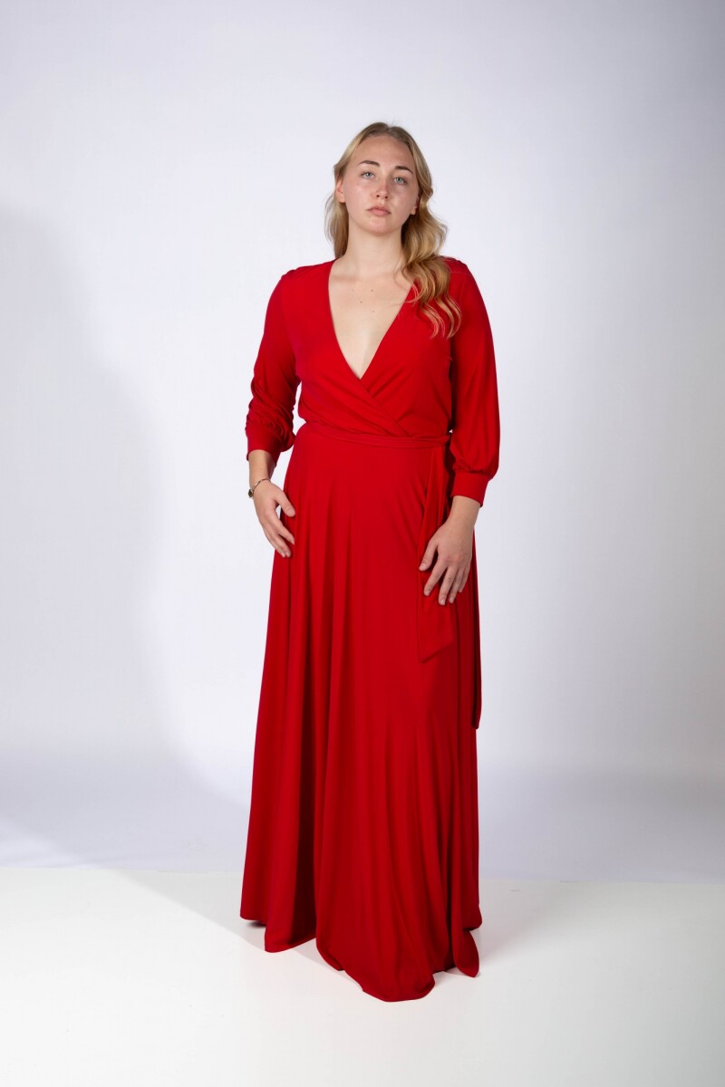 Vestido Atena - Rojo 