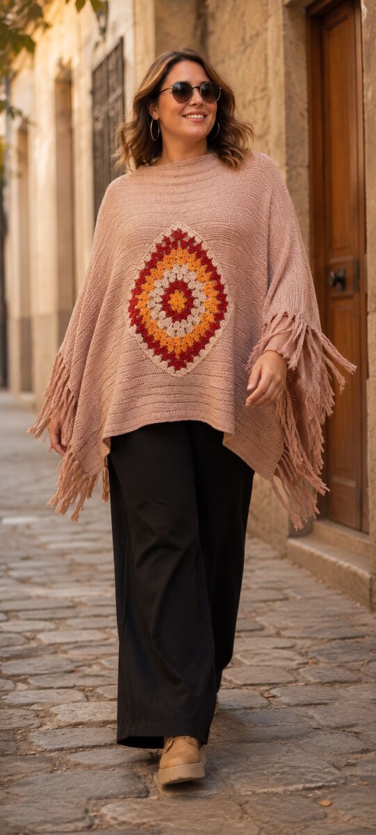 PONCHO ALBA - Rosa viejo 