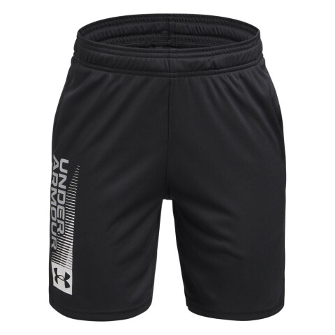 UA Tech Wdmk Shorts-GRY BLK-003