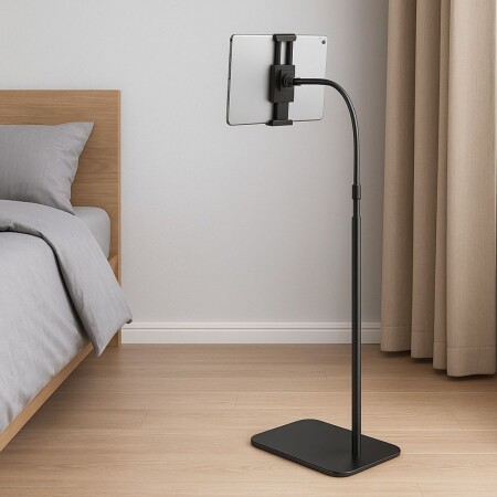 SOPORTE EXTENSIBLE CON BASE PLANA PARA PISO 120-160cm SOPORTE EXTENSIBLE CON BASE PLANA PARA PISO 120-160cm