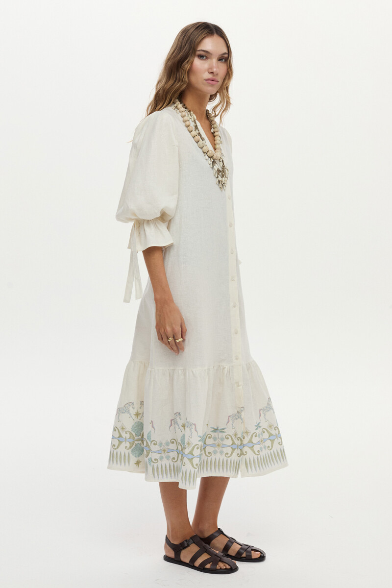 Vestido Alina Crudo