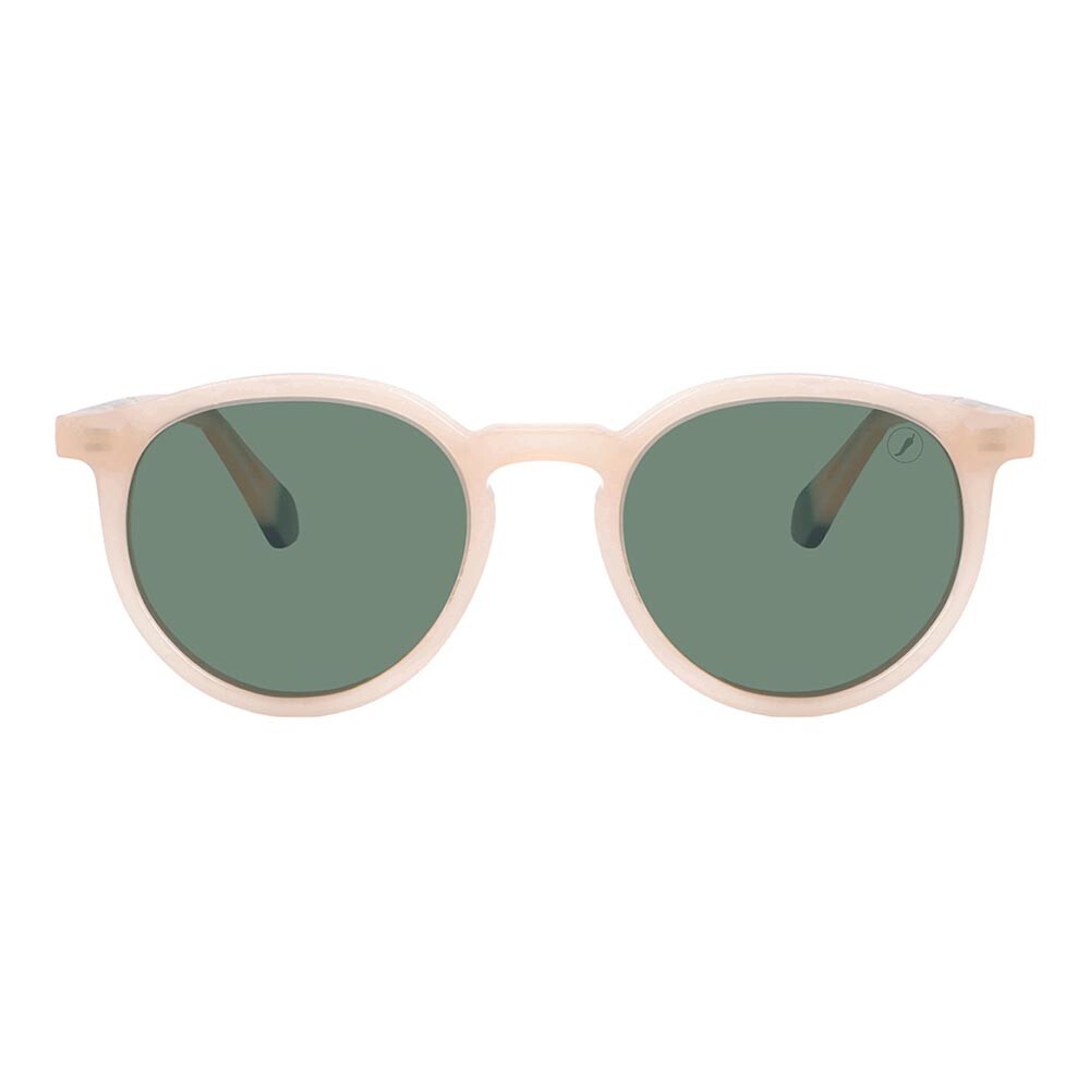 Lentes de sol De Acetato Redondo Premium Verde/Beis
