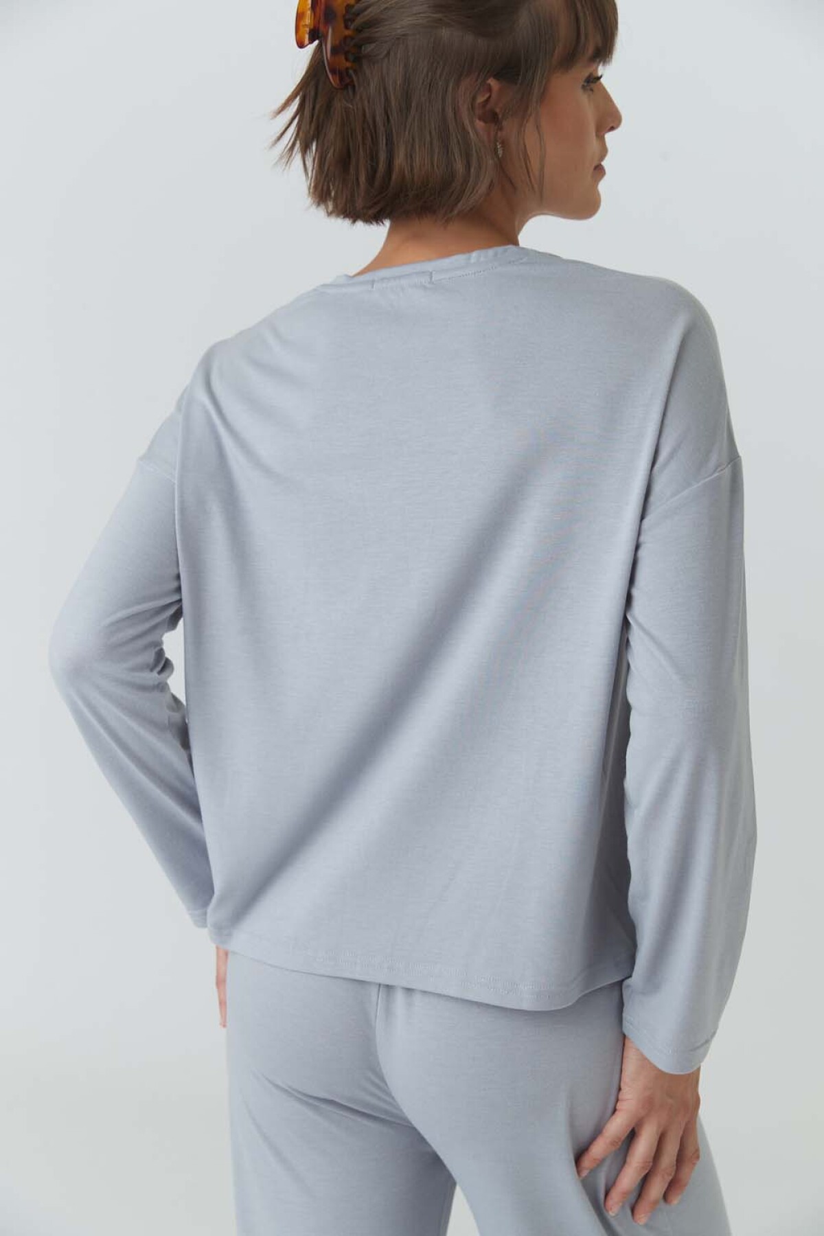 Remera Blake Gris Perla