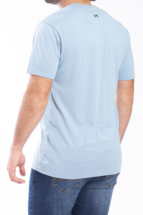 T-SHIRT ERIE DIXIE Azul Piedra