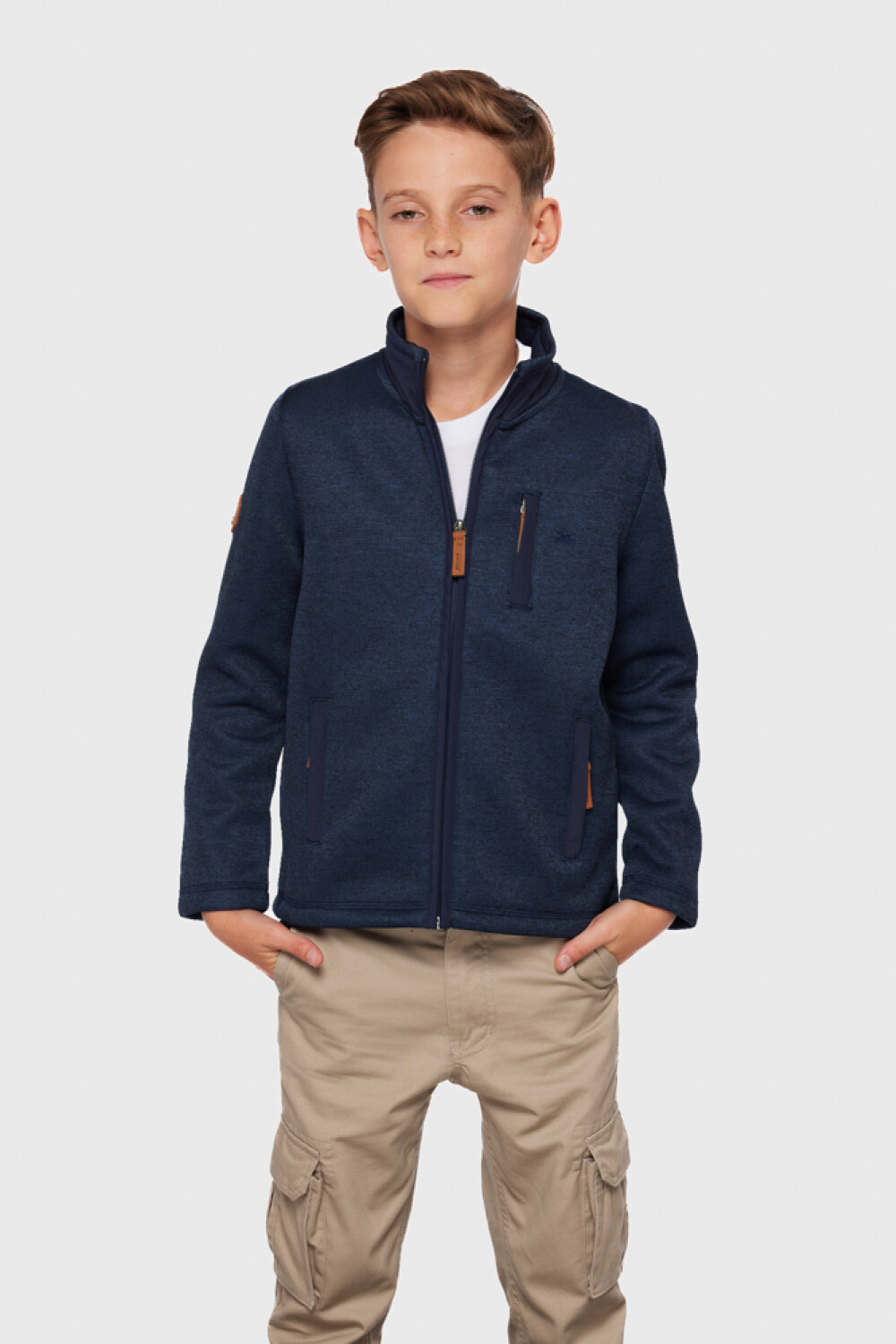 CAMPERA FELPA ESPECIAL Azul