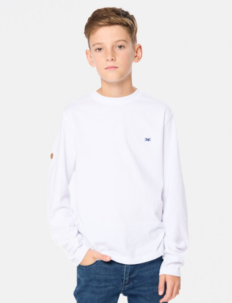 REMERA LISA Blanco