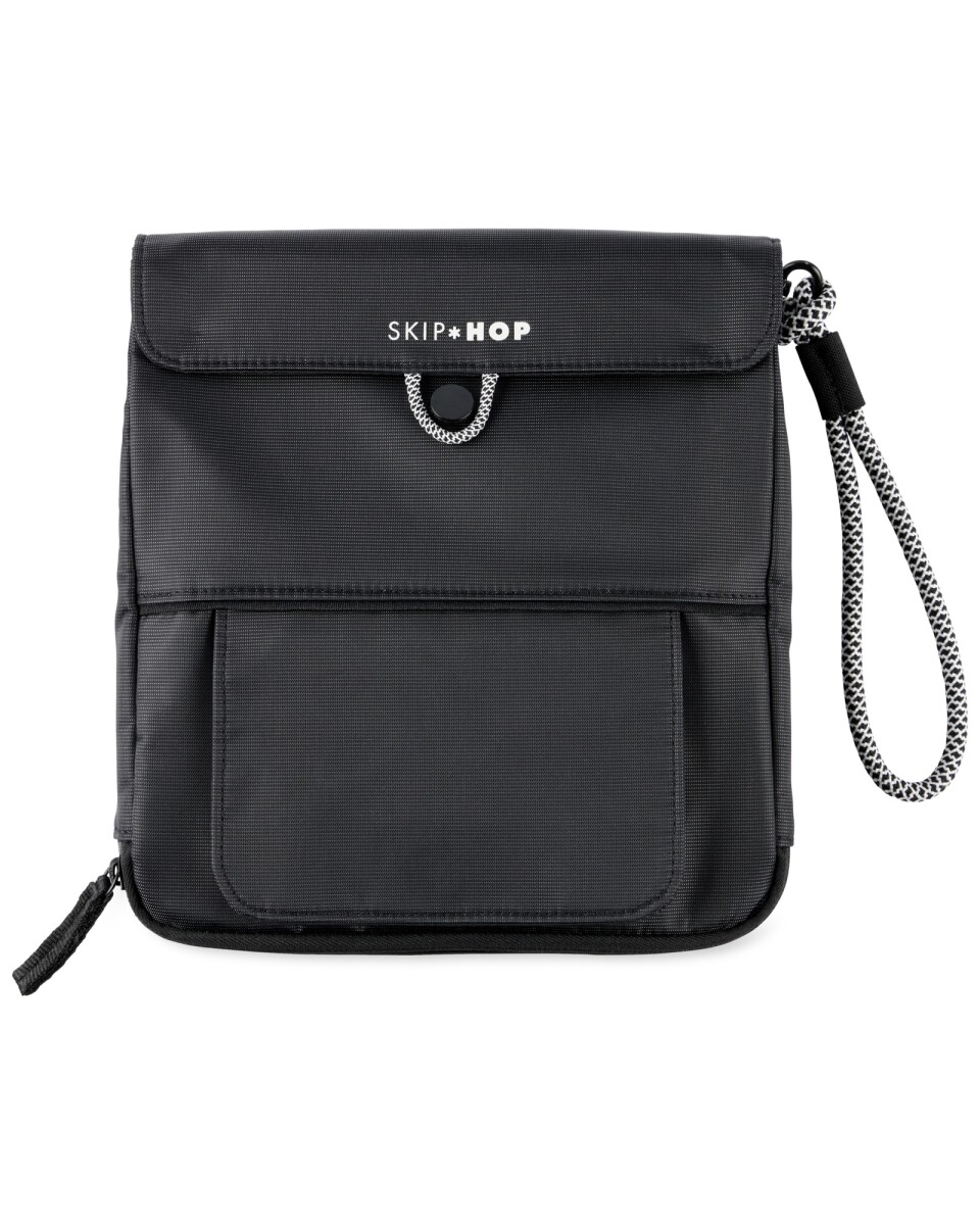 Cambiador portátil clean slate, negro 