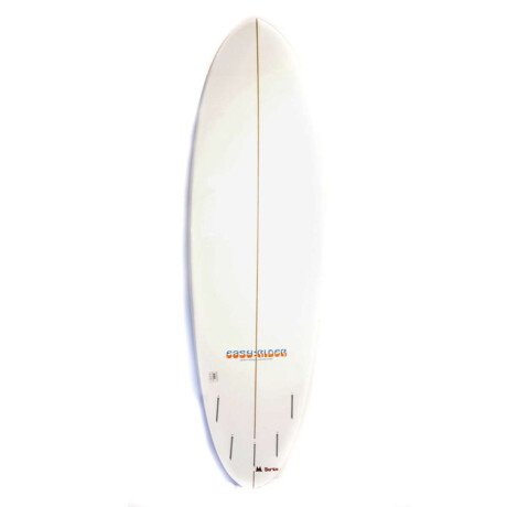 Tabla De Surf Dewey Weber Easy Rider 6'6'' Blanco / Amarillo
