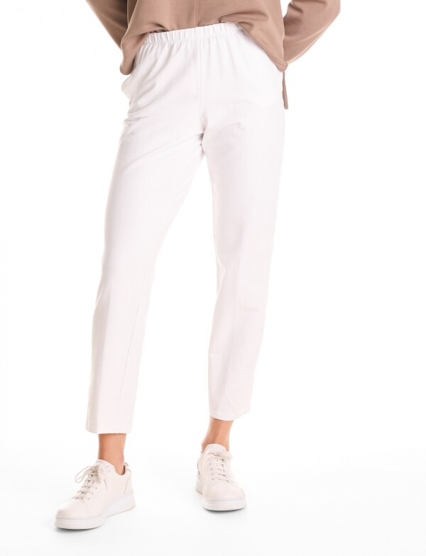 Pantalon Yoga Algodon BLANCO
