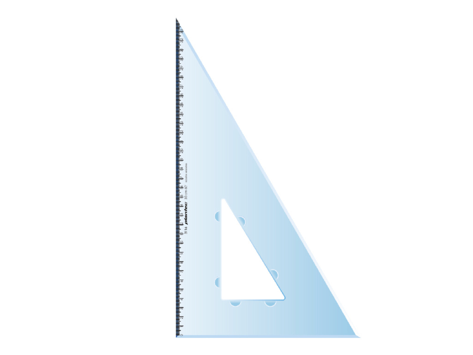 Escuadra Plan-Tec 60º- Cateto 35 cm 