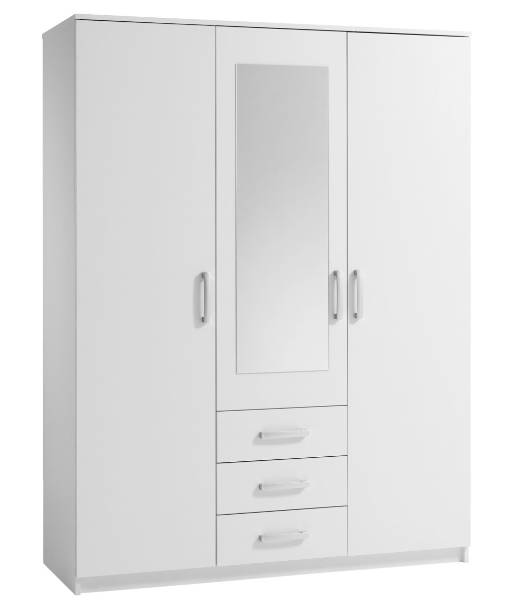 Armario VELLERUP 151x200 combi blanco 