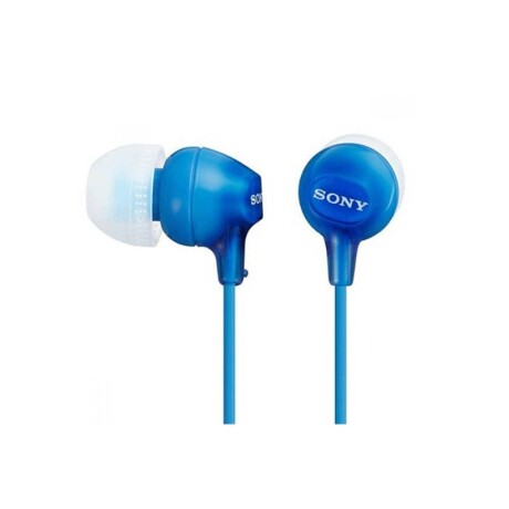 Auriculares Sony MDR-EX15LP Azul 3.5mm Auriculares Sony MDR-EX15LP Azul 3.5mm