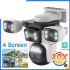 Cámara Triple Smart Exterior Movimiento Visión Nocturna MULTI CAMARA SMART XION XI-CCTV300