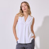 Musculosa Escote V BLANCO