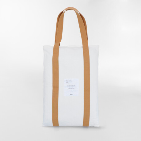 CUBRECAMA BAMBOO MUSLIN BEIGE - QUEEN