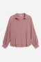 Blusa manga ranglán SALMON
