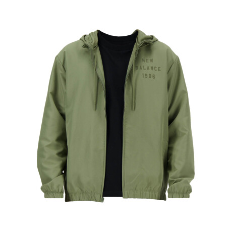 Campera New Balance De Hombre Iconic Collegiate Green