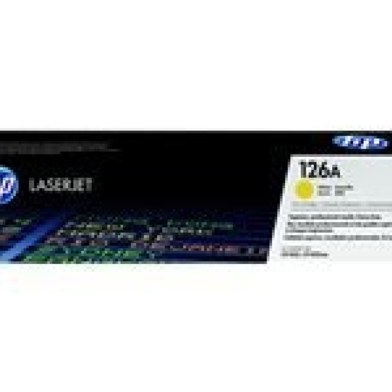 HP 126A - Amarillo - original - LaserJet - cartucho de tóner (CE312A) - para Color LaserJet Pro CP1025; LaserJet Pro MFP M175; T HP 126A - Amarillo - original - LaserJet - cartucho de tóner (CE312A) - para Color LaserJet Pro CP1025; LaserJet Pro MFP M175; T