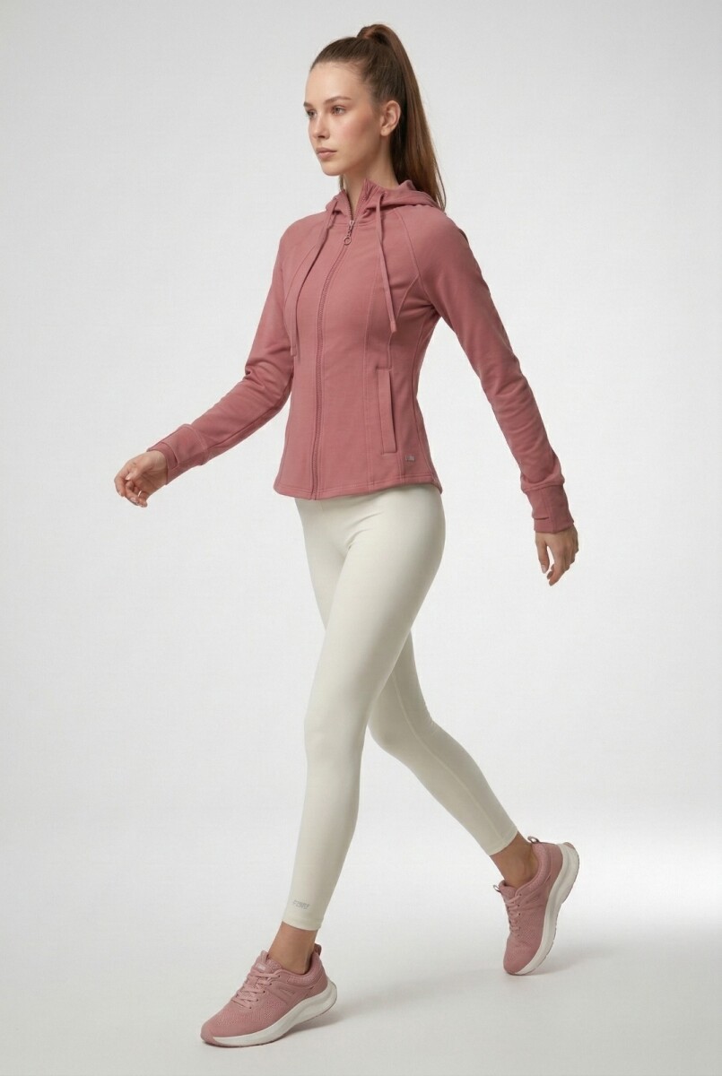 Campera de Supplex. - Rosa 