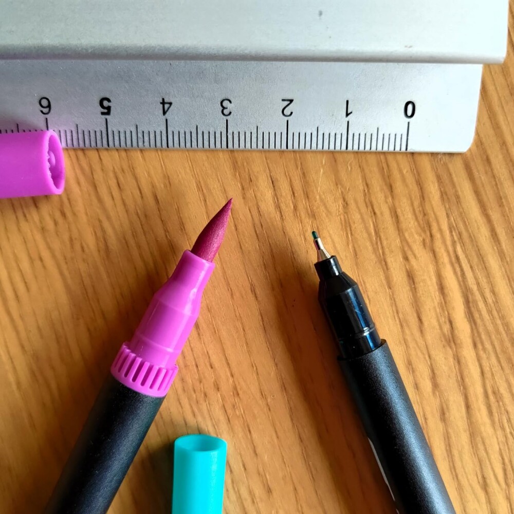 Set De 48 Marcadores Doble Punta Con Estuche Set De 48 Marcadores Doble Punta Con Estuche