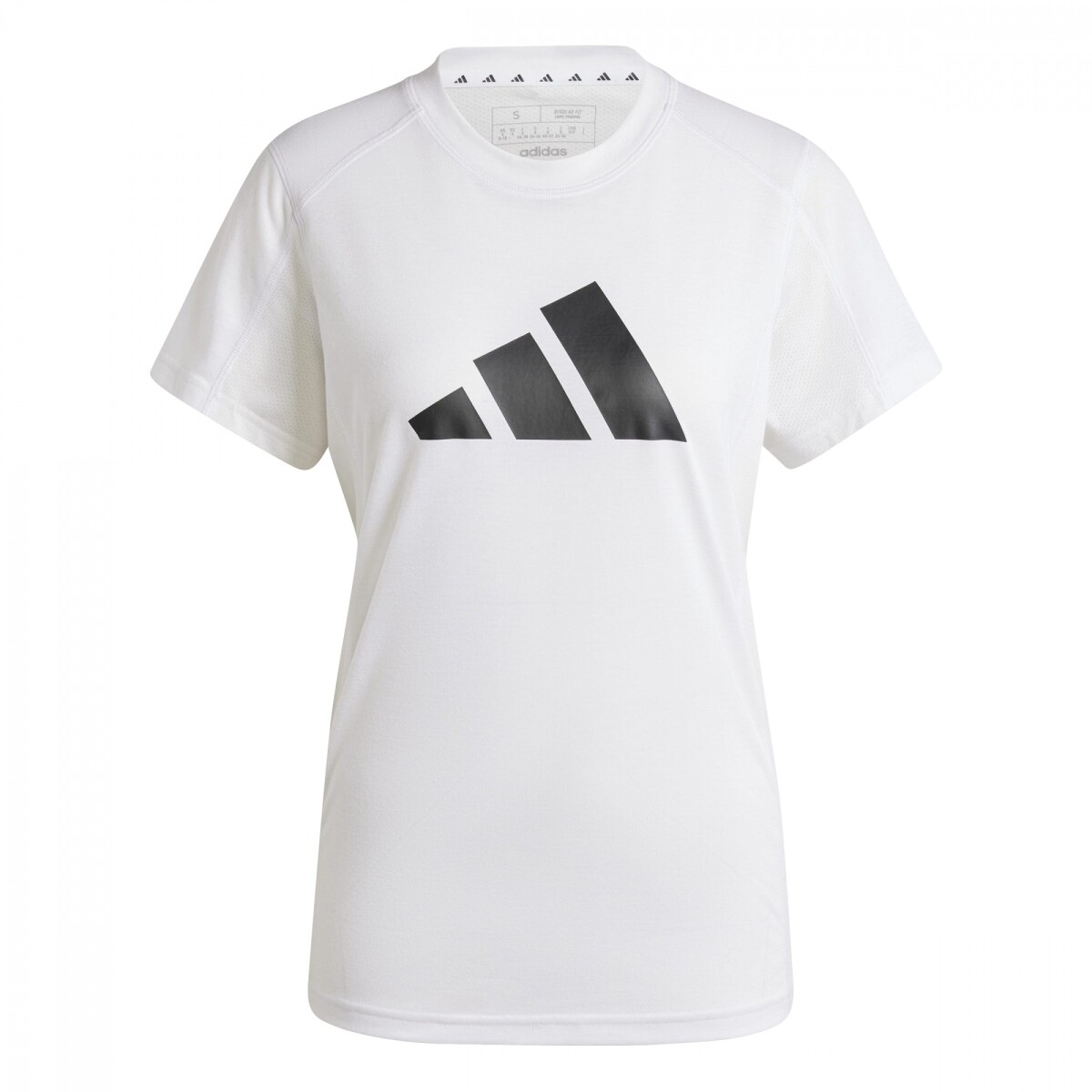 Remera Adidas TR-ES LOGO T Mujer IT0545 - Blanco-negro 