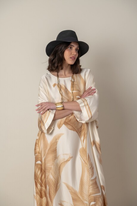 VESTIDO PALMA Camel