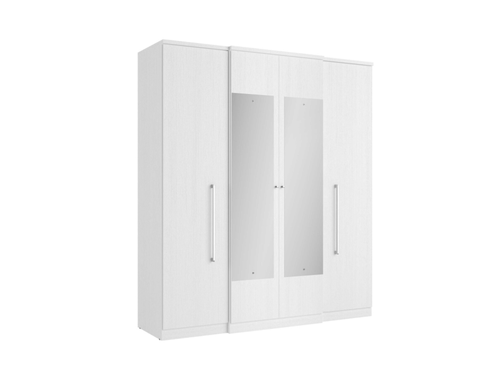 ROPERO SPLENDORE GLASS 4P BLANCO 