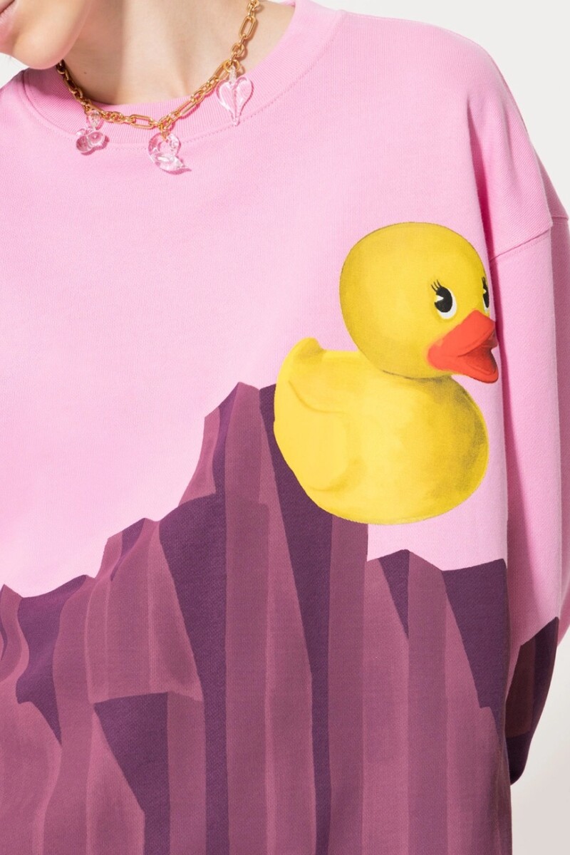 BUZO DUCK Rosa