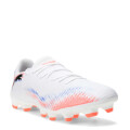 Championes de Fútbol 11 Hombre Puma Future 8 Play FG Blanco - Anaranjado - Azul