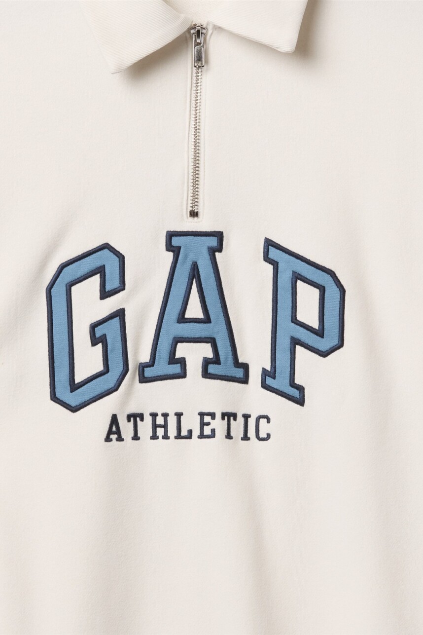 Buzo Deportivo Medio Cierre Logo Gap Hombre Carls Stone