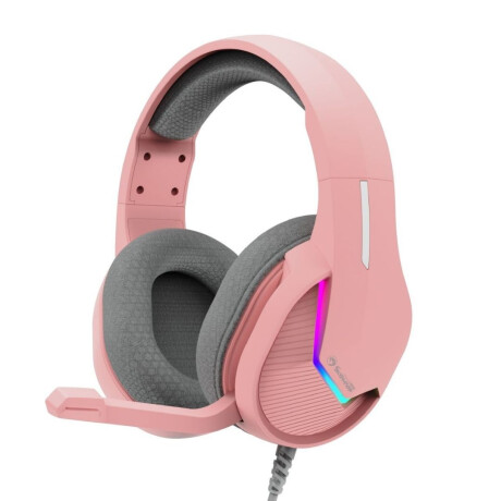 Auricular Gaming Marvo H8618 Tactic 40 RGB Pink