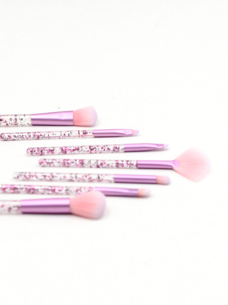 BROCHAS Y PINCELES SETX7 ROSADO