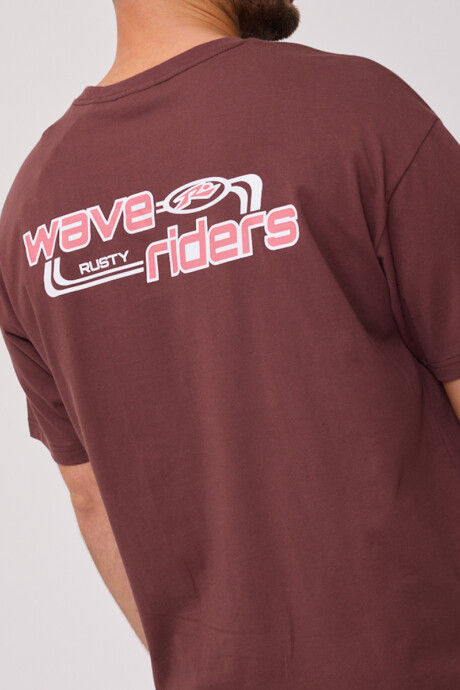 T-SHIRT KINES RUSTY Chocolate