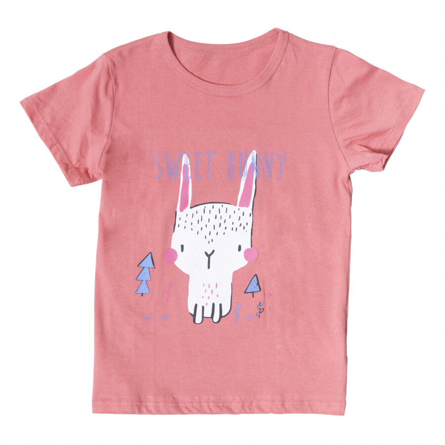 MICOMIC T-SHIRT GIRL ORANGE