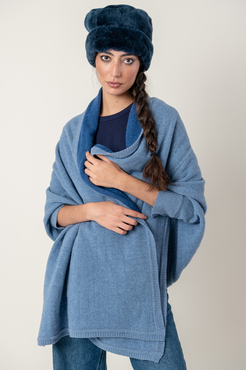 Pashima rebe Jean azul