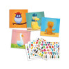 Crea con Stickers Animales Djeco Crea con Stickers Animales Djeco