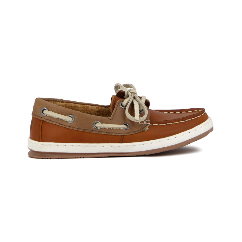 Starsax Nautico Niño Acordonado Combinado Whisky-castaño