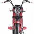 Moto Electrica Gogreen Bobber 2000W 20Ah Aluminio 55 Km/h Color Rojo