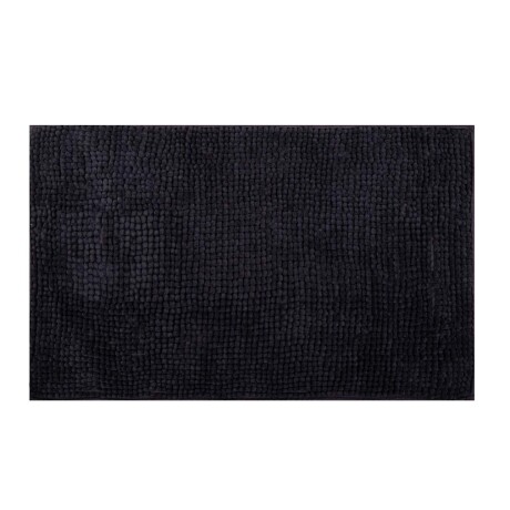 ALFOMBRA DE BAÑO MICROFIBRA NEGRO SWEETY