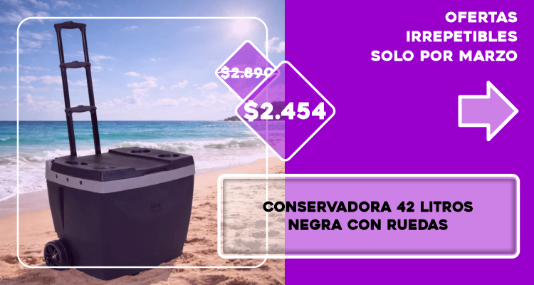 Conservadora con ruedas