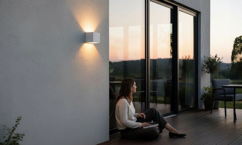 Luminaria de pared HB1073-WH Luminaria De Pared Hb1073-wh