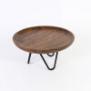 BANDEJA RED MARRON COMB C/SOPORTE 20X10CM Unica