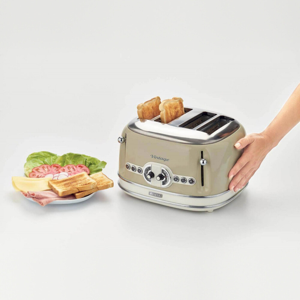 TOSTADOR ARIETE 4 TOSTADAS 1600W MOD.156