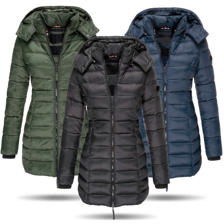 Campera Parka Uzspace Impermermeable Con Capucha Dama Vst013013-m