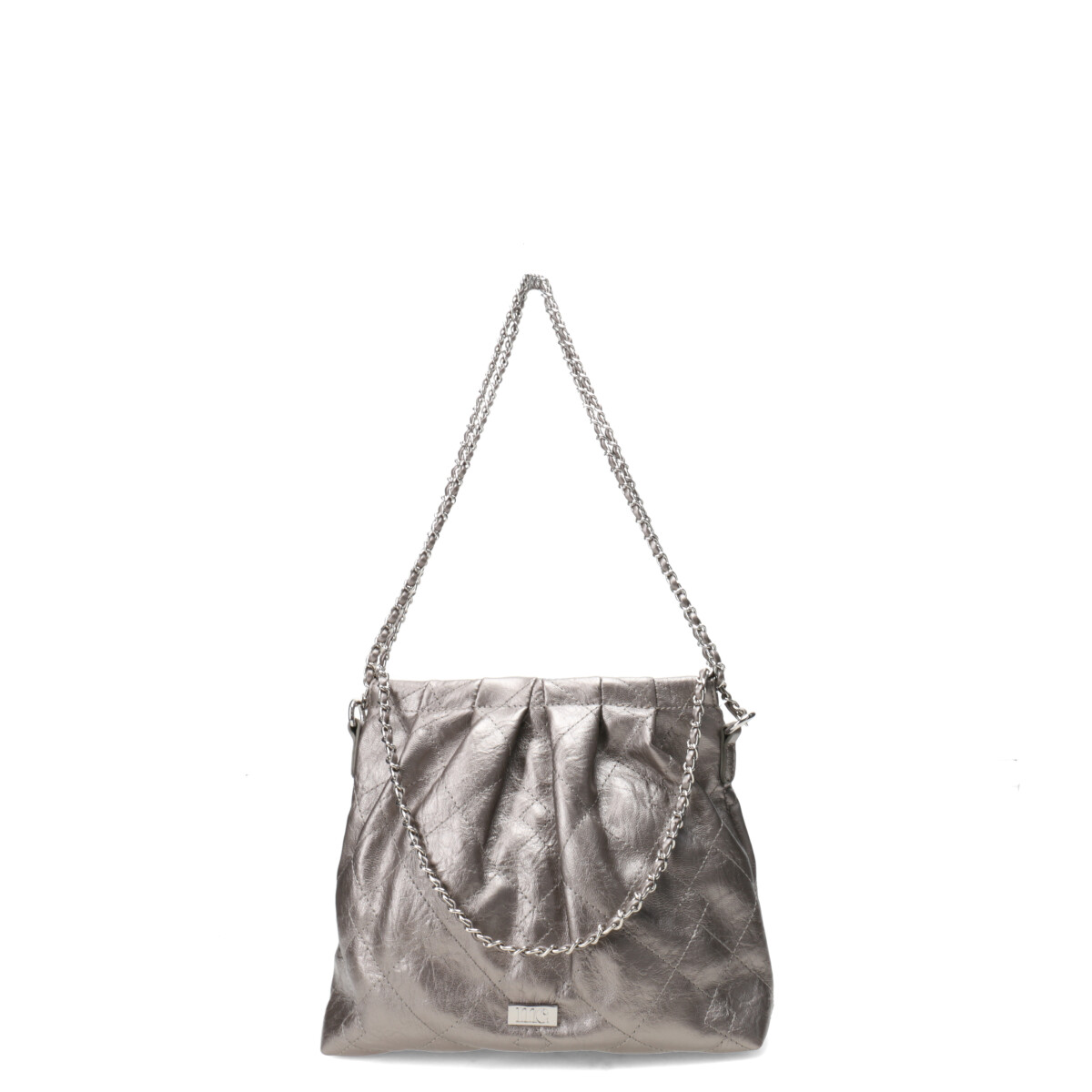 Cartera MissCarol Nasca con cadena MissCarol - Plateado 