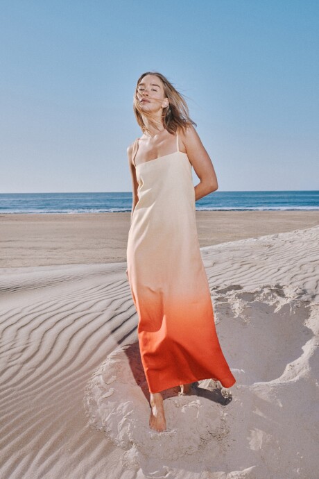 Vestido Atardecer Terracota